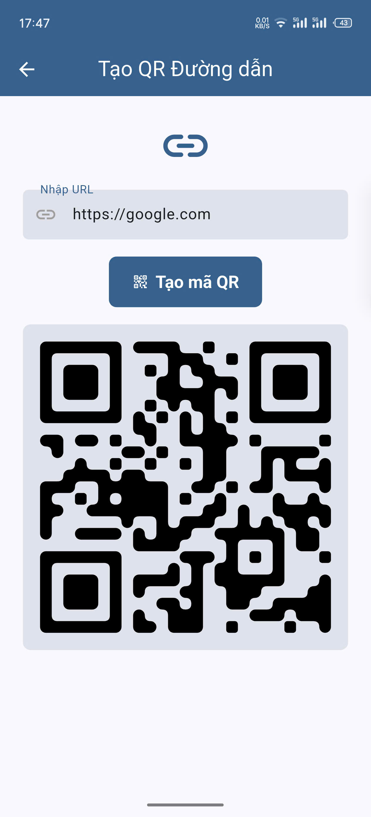 Smart QR - Tạo mã QR